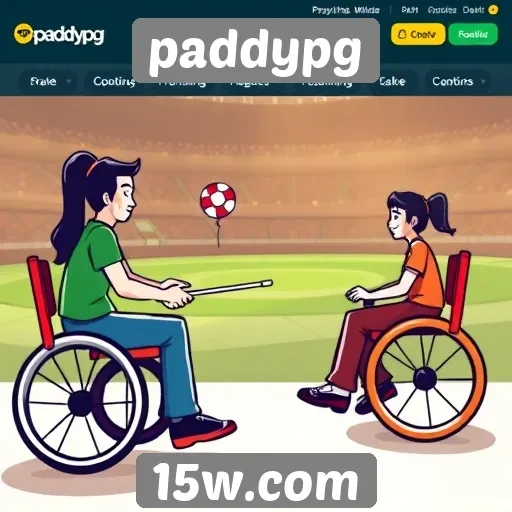 Acessibilidade e usabilidade do site paddypg