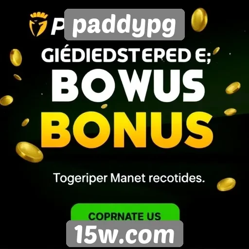 Promoções e bônus oferecidos pelo paddypg