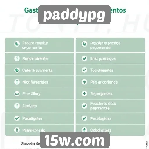 Métodos de pagamento aceitos no paddypg