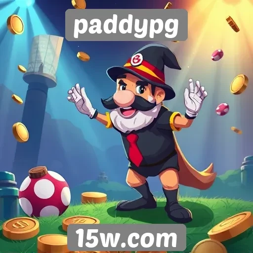 Variedade de jogos disponíveis no paddypg